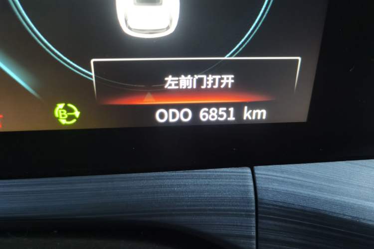 Used CHANGAN CS55 Electric Version 2020 Ultra-Long Range Smart Enjoyment Edition Odometer Close Up