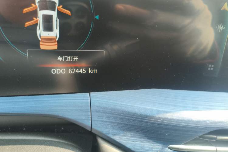 Used CHANGAN CS55 Electric Version 2020 Ultra-Long Range Smart Enjoyment Edition Odometer Close Up