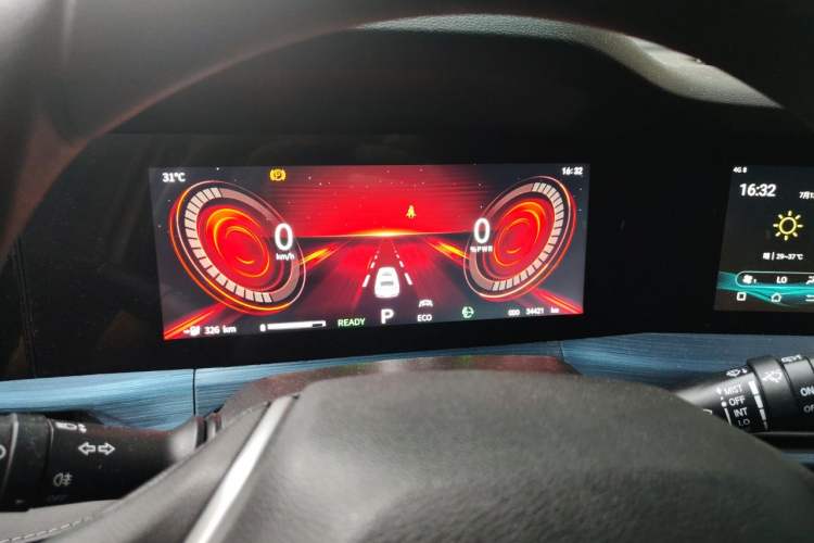 Used CHANGAN CS55 Electric Version 2020 Standard Range Smart Enjoyment Version Instrument Cluster