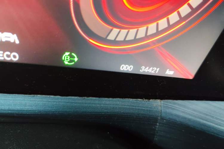 Used CHANGAN CS55 Electric Version 2020 Standard Range Smart Enjoyment Version Odometer Close Up