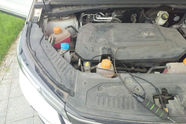 Used CHANGAN CS55 Electric Version 2020 Ultra-Long Range Luxury Edition Engine Bay Right