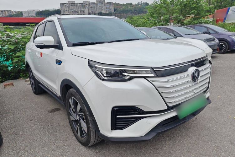 Used CHANGAN CS55 Electric Version 2020 Ultra-Long Range Luxury Edition Front Right 45 Deg