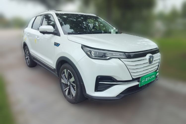 Used CHANGAN CS55 Electric Version 2020 Ultra-Long Range Luxury Edition Front Right 45 Deg
