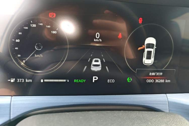 Used CHANGAN CS55 Electric Version 2020 Standard Range Smart Enjoyment Version Instrument Cluster