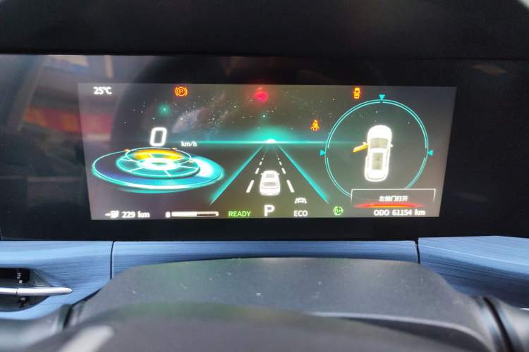 Used CHANGAN CS55 Electric Version 2020 Standard Range Smart Enjoyment Version Instrument Cluster