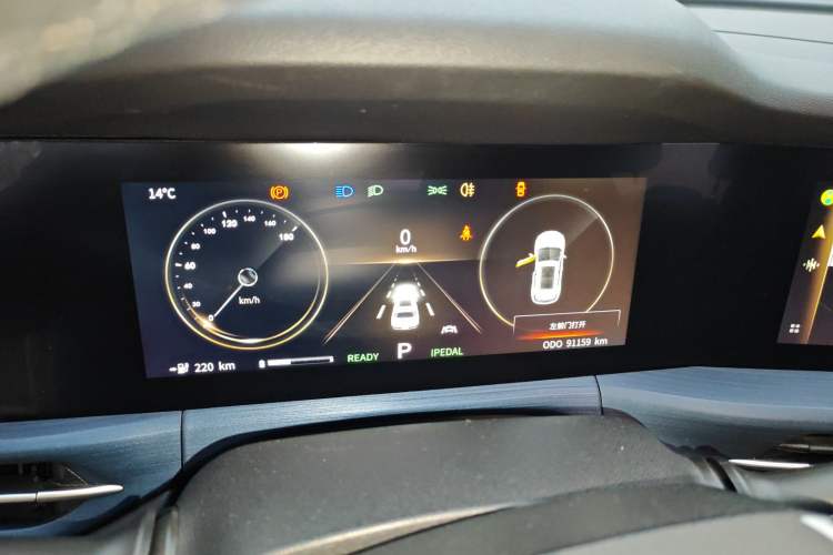 Used CHANGAN CS55 Electric Version 2020 Ultra-Long Range Smart Enjoyment Edition Instrument Cluster