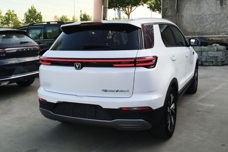 Used CHANGAN CS55 Electric Version 2020 Ultra-Long Range Luxury Edition Rear Right 45 Deg