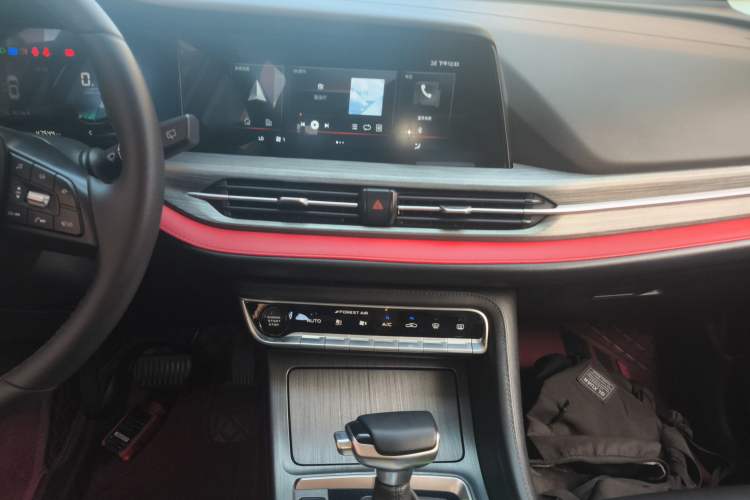 Used CHANGAN CS55PLUS 2021 Blue Whale Edition 1.5T DCT Luxury Model Audio And AC Panel