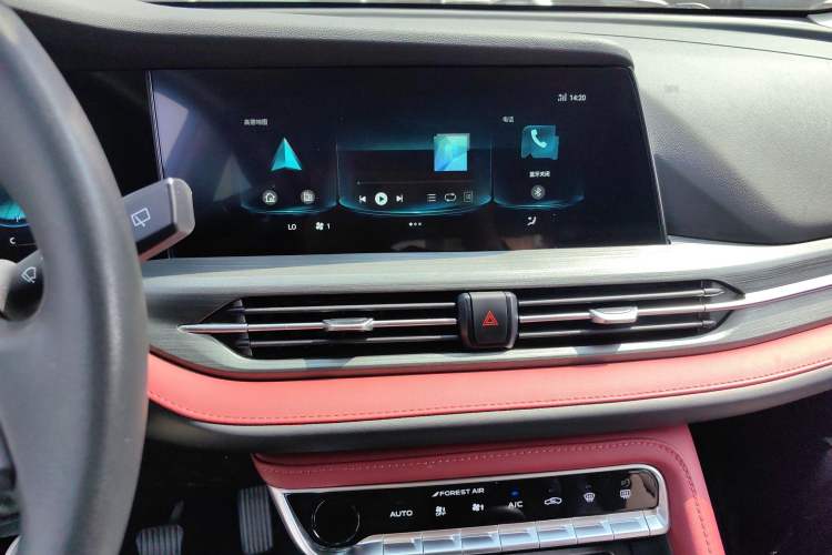 Used CHANGAN CS55PLUS 2022 Blue Whale Edition 1.5T Manual Luxury Model Audio And AC Panel