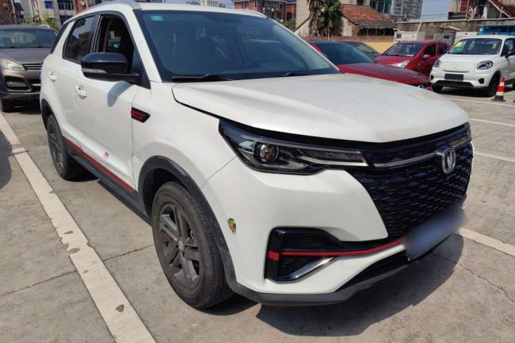 Used CHANGAN CS55PLUS 2022 Blue Whale Edition 1.5T Manual Luxury Model Front Right 45 Deg