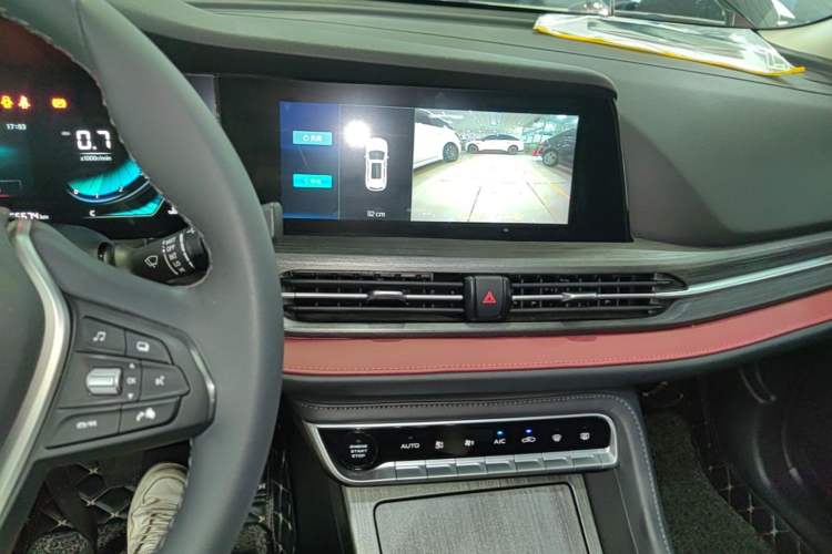 Used CHANGAN CS55PLUS 2020 1.5T Automatic Colorful Model Audio And AC Panel