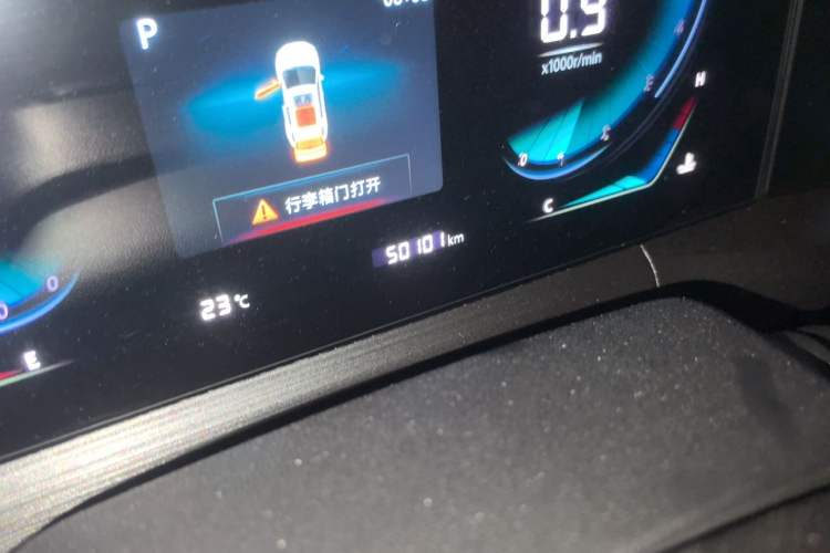 Used CHANGAN CS55PLUS 2020 1.5T Automatic Xuan Dong Edition Odometer Close Up