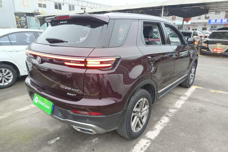 Used CHANGAN CS55PLUS 2020 1.5T Automatic Colorful Model Rear Right 45 Deg