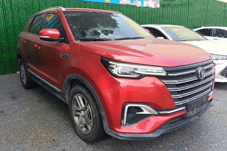Used CHANGAN CS55PLUS 2020 1.5T Automatic Colorful Model Front Right 45 Deg