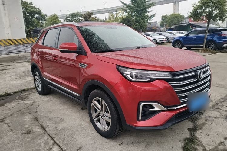 Used CHANGAN CS55PLUS 2020 1.5T Manual Colorful Model Front Right 45 Deg