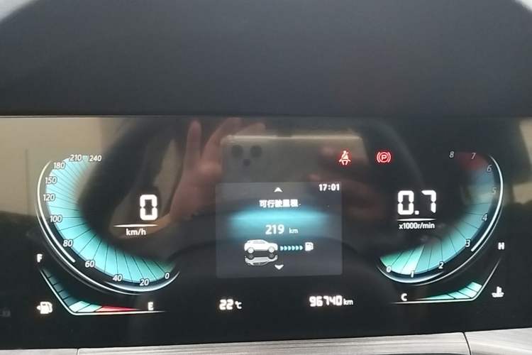 Used CHANGAN CS55PLUS 2020 1.5T Manual Colorful Model Instrument Cluster