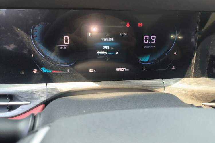 Used CHANGAN CS55PLUS 2020 1.5T Automatic Xuan Dong Edition Odometer Close Up