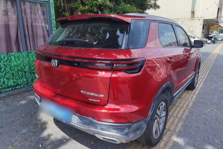 Used CHANGAN CS55PLUS 2020 1.5T Automatic Colorful Model Rear Right 45 Deg