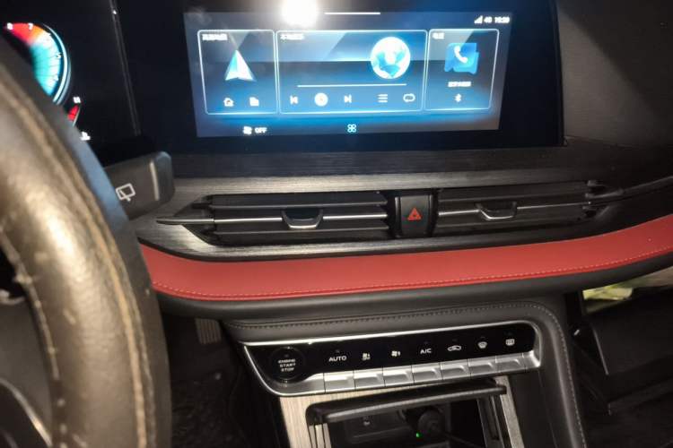 Used CHANGAN CS55PLUS 2020 1.5T Automatic Colorful Model Audio And AC Panel
