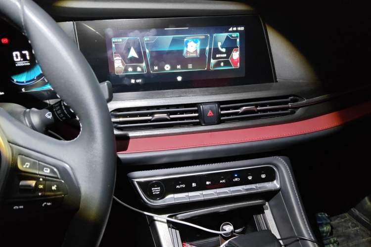 Used CHANGAN CS55PLUS 2020 1.5T Automatic Colorful Model Audio And AC Panel