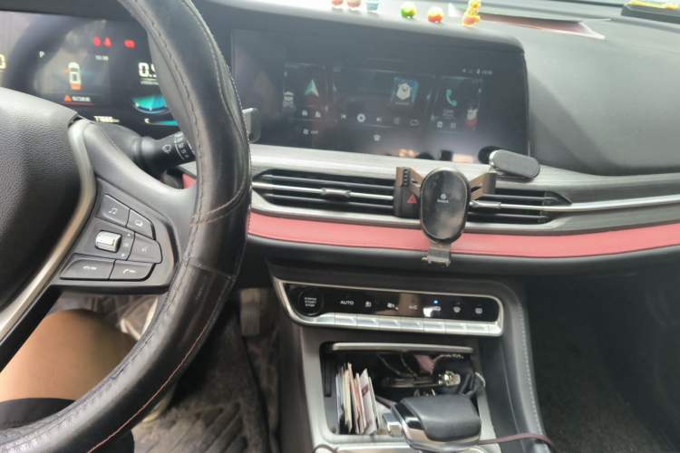 Used CHANGAN CS55PLUS 2020 1.5T Automatic Colorful Model Audio And AC Panel