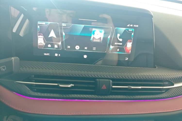 Used CHANGAN CS55PLUS 2020 1.5T Automatic Colorful Model Audio And AC Panel