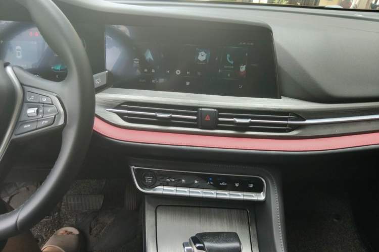 Used CHANGAN CS55PLUS 2020 1.5T Automatic Colorful Model Audio And AC Panel