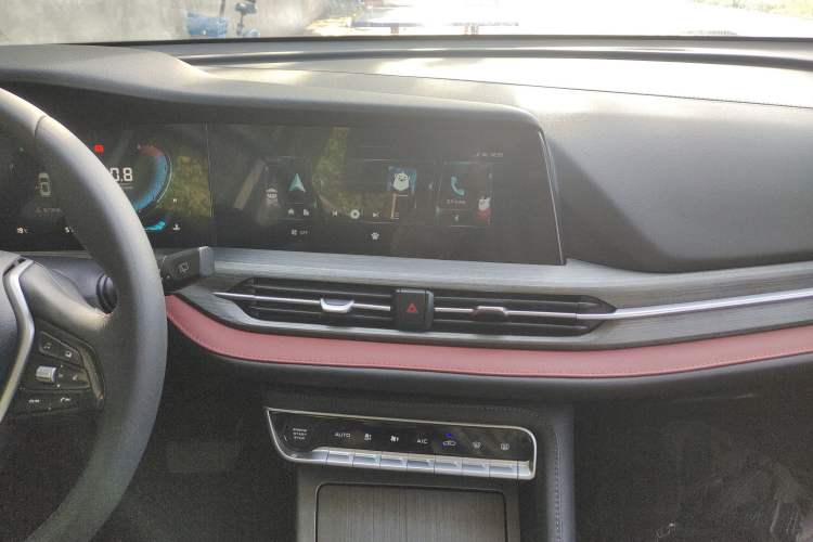 Used CHANGAN CS55PLUS 2020 1.5T Automatic Colorful Model Audio And AC Panel