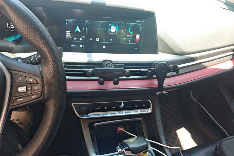 Used CHANGAN CS55PLUS 2020 1.5T Automatic Colorful Model Audio And AC Panel