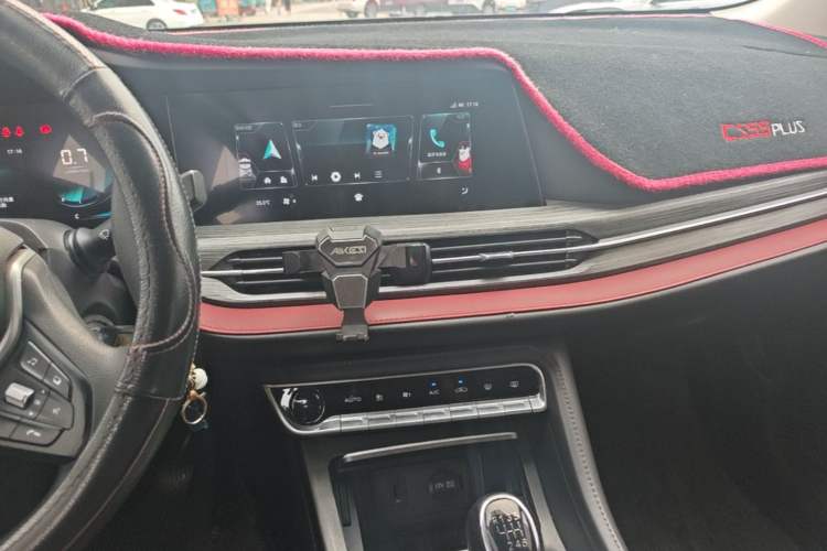 Used CHANGAN CS55PLUS 2020 1.5T Manual Colorful Model Audio And AC Panel