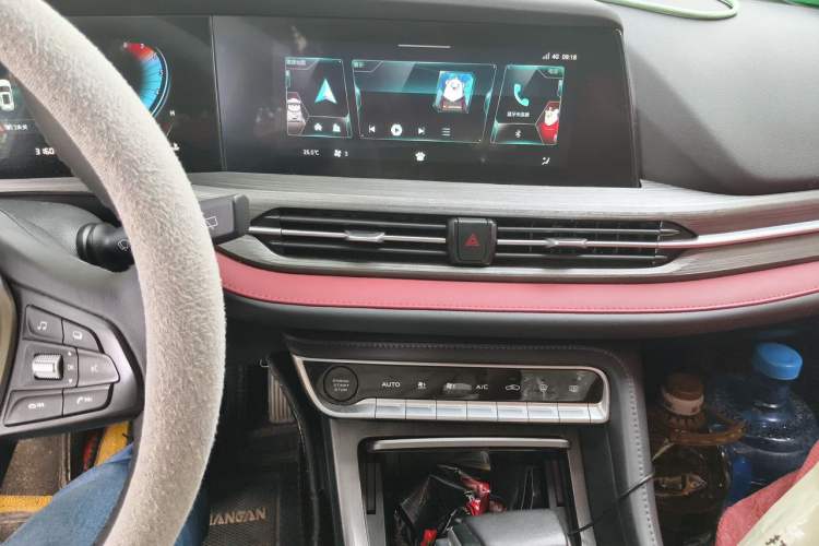 Used CHANGAN CS55PLUS 2020 1.5T Automatic Colorful Model Audio And AC Panel