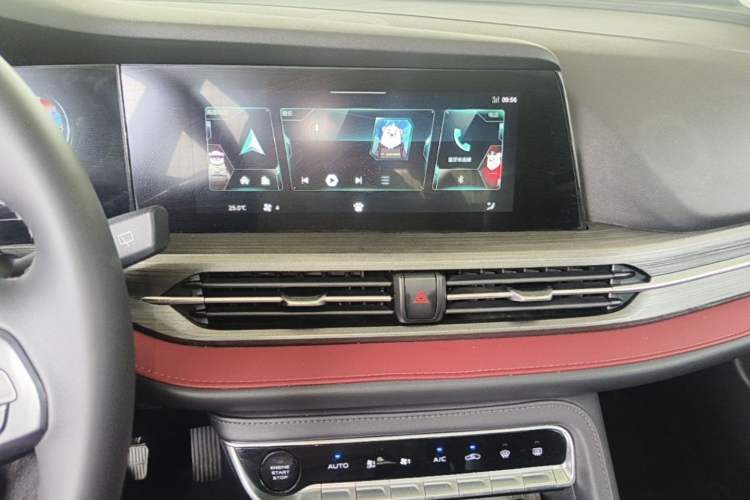 Used CHANGAN CS55PLUS 2020 1.5T Automatic Colorful Model Audio And AC Panel