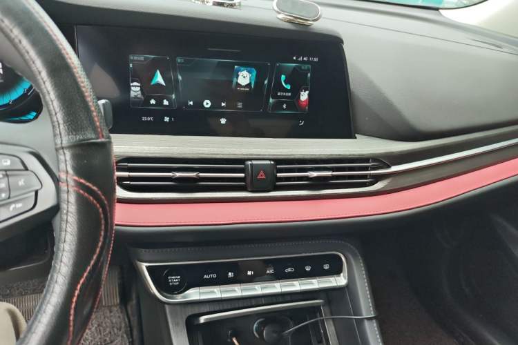 Used CHANGAN CS55PLUS 2020 1.5T Automatic Colorful Model Audio And AC Panel