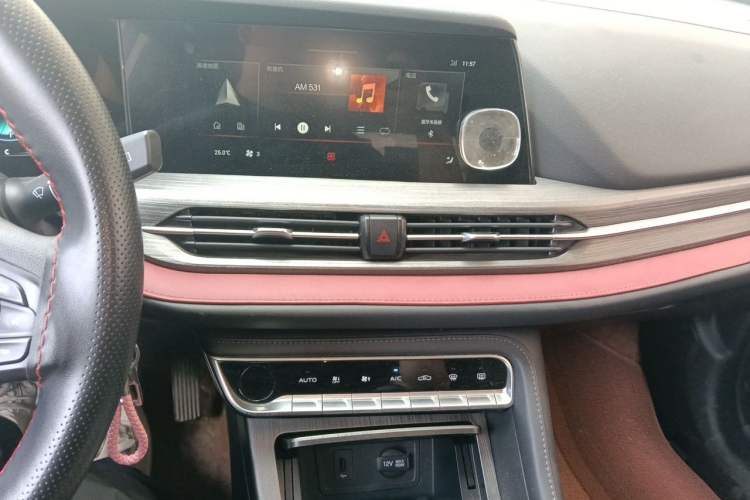 Used CHANGAN CS55PLUS 2020 1.5T Manual Colorful Model Audio And AC Panel