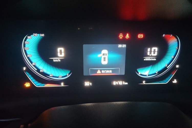 Used CHANGAN CS55PLUS 2020 1.5T Manual Colorful Model Instrument Cluster