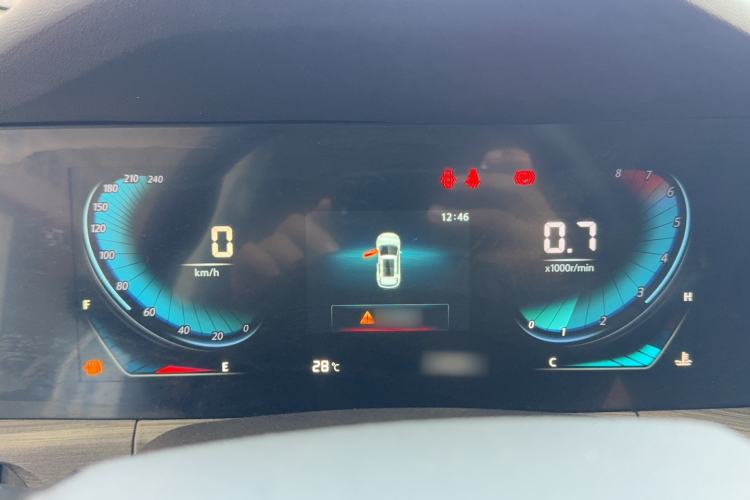 Used CHANGAN CS55PLUS 2020 1.5T Manual Colorful Model Instrument Cluster
