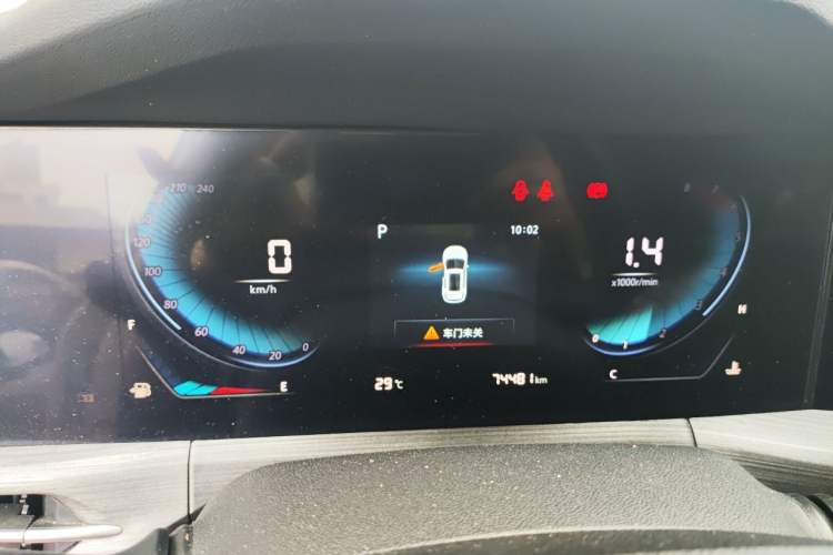 Used CHANGAN CS55PLUS 2020 1.5T Automatic Colorful Model Instrument Cluster