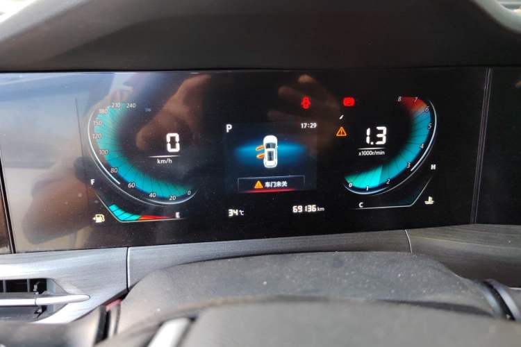 Used CHANGAN CS55PLUS 2020 1.5T Automatic Xuan Dong Edition Odometer Close Up