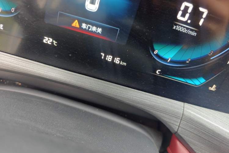 Used CHANGAN CS55PLUS 2020 1.5T Automatic Xuan Dong Edition Odometer Close Up