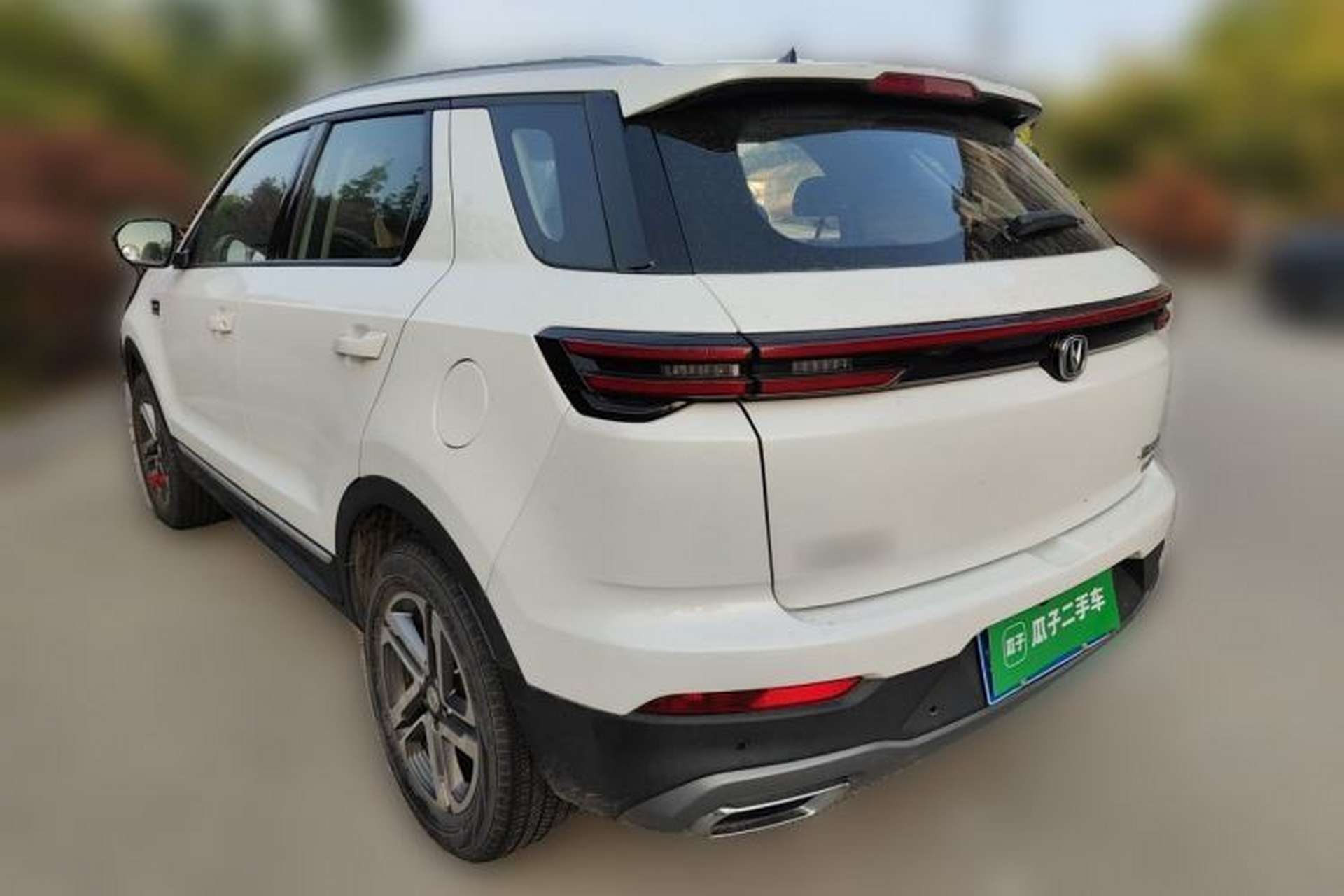 Used CHANGAN CS55PLUS 2020 1.5T Manual Colorful Model Rear Left 45 Deg