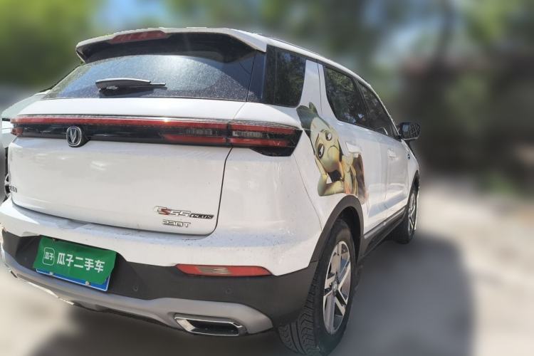 Used CHANGAN CS55PLUS 2020 1.5T Automatic Colorful Model Rear Right 45 Deg