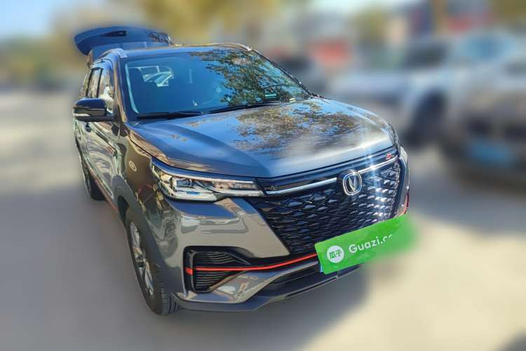 Used CHANGAN CS55PLUS 2021 Blue Whale Edition 1.5T DCT Luxury Model Front Right 45 Deg
