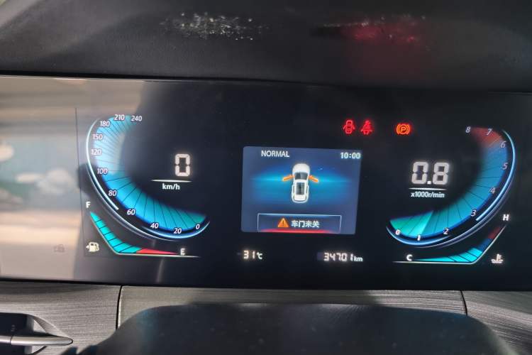 Used CHANGAN CS55PLUS 2021 Blue Whale Edition 1.5T Manual Luxury Model Instrument Cluster