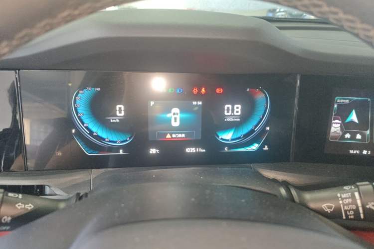 Used CHANGAN CS55PLUS 2021 Blue Whale Edition 1.5T DCT Prestige Model Instrument Cluster