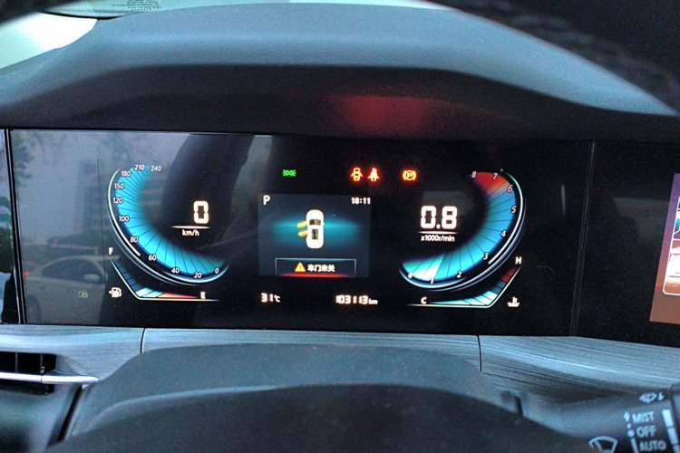 Used CHANGAN CS55PLUS 2021 Blue Whale Edition 1.5T DCT Prestige Model Instrument Cluster