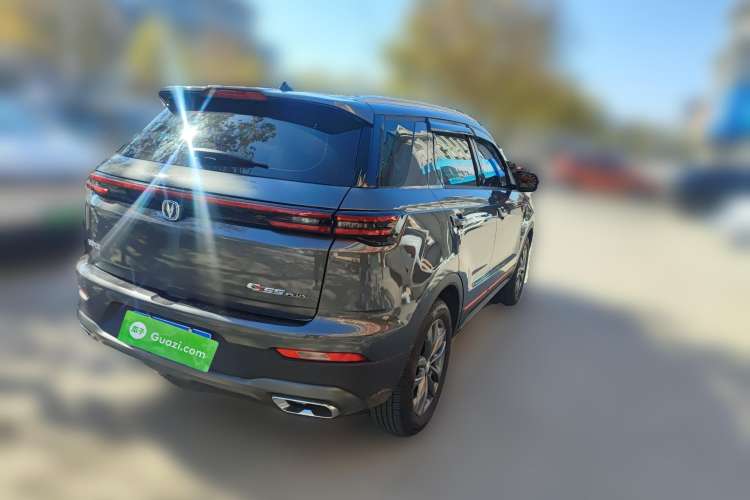 Used CHANGAN CS55PLUS 2021 Blue Whale Edition 1.5T DCT Luxury Model Rear Right 45 Deg