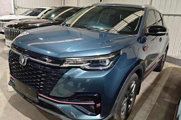 Used CHANGAN CS55PLUS 2021 Blue Whale Edition 1.5T DCT Luxury Model Guazi used car, China used car export, Used car for sale, Used cars, Cheapest cars for sale