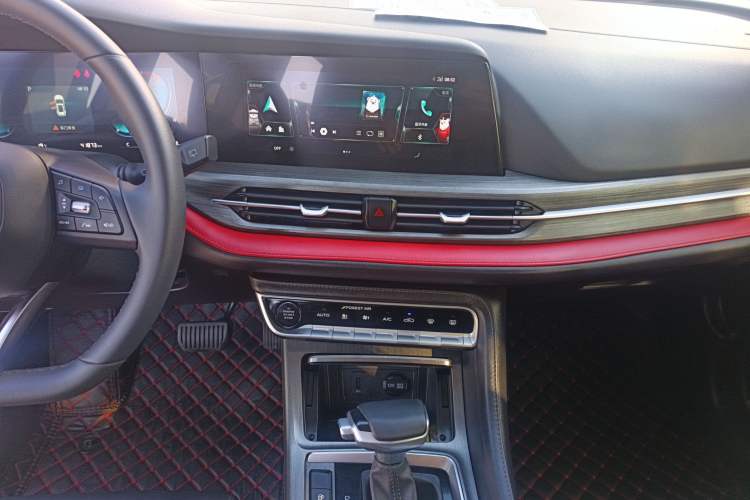 Used CHANGAN CS55PLUS 2021 Blue Whale Edition 1.5T DCT Luxury Model Audio And AC Panel