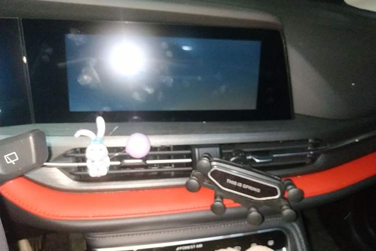 Used CHANGAN CS55PLUS 2021 Blue Whale Edition 1.5T DCT Luxury Model Audio And AC Panel