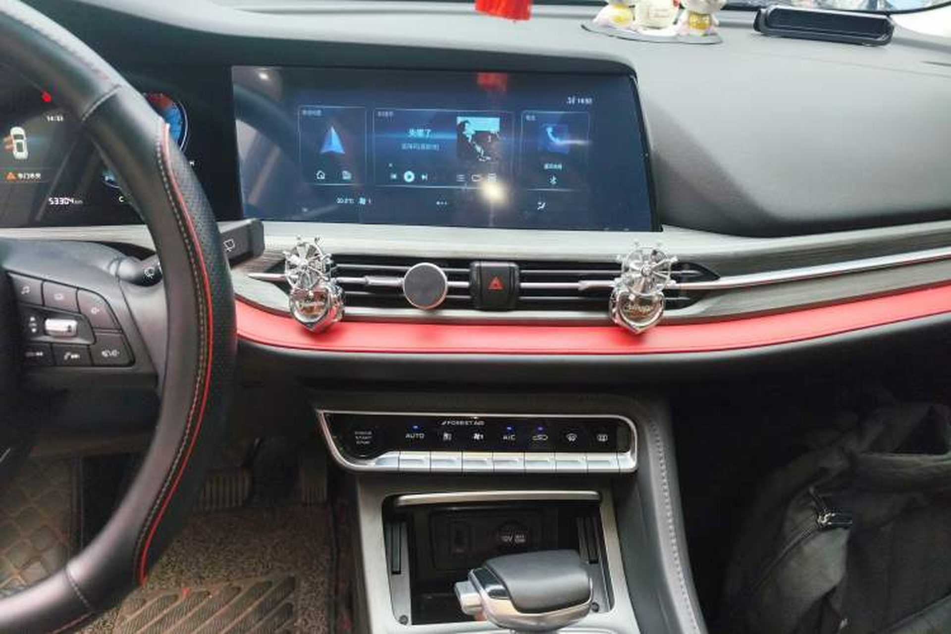 Used CHANGAN CS55PLUS 2021 Blue Whale Edition 1.5T DCT Luxury Model Audio And AC Panel